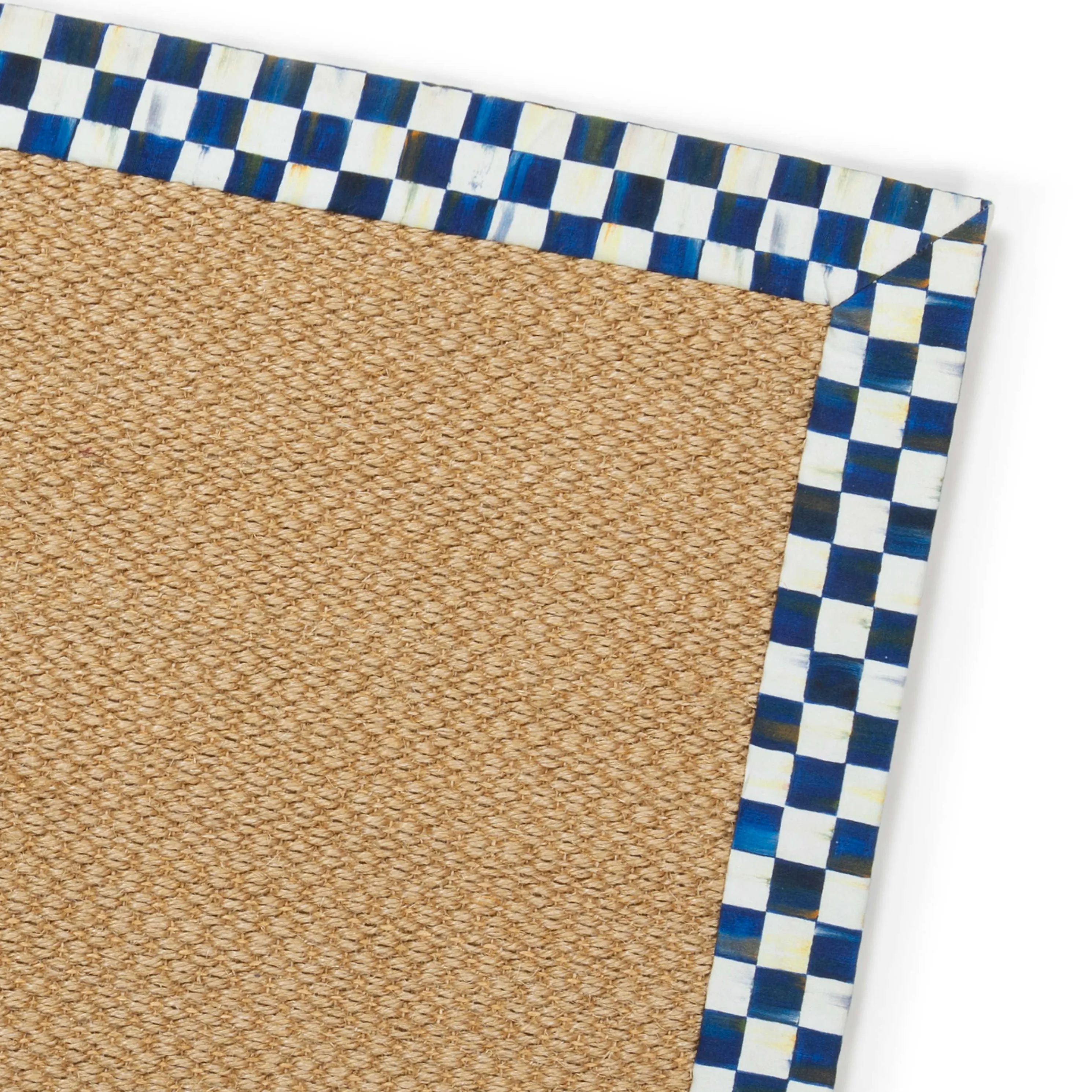 Royal Check Sisal Rug - 8' X 10'