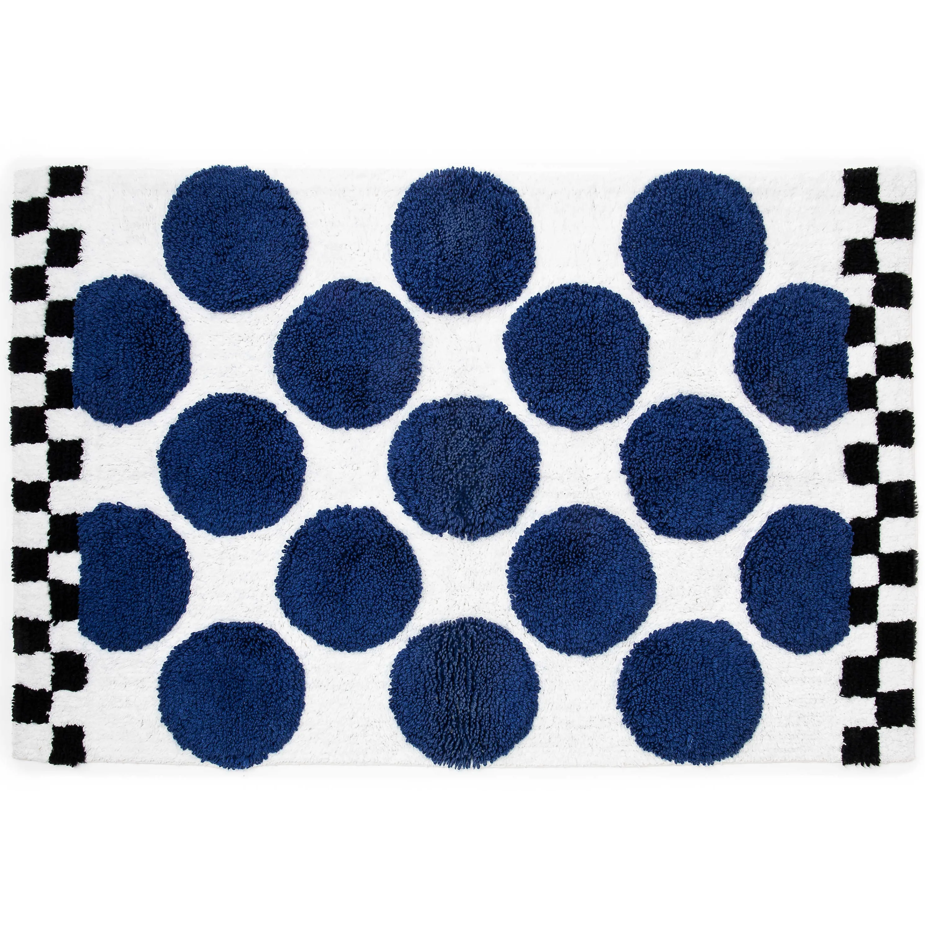 Royal Dot Bath Rug