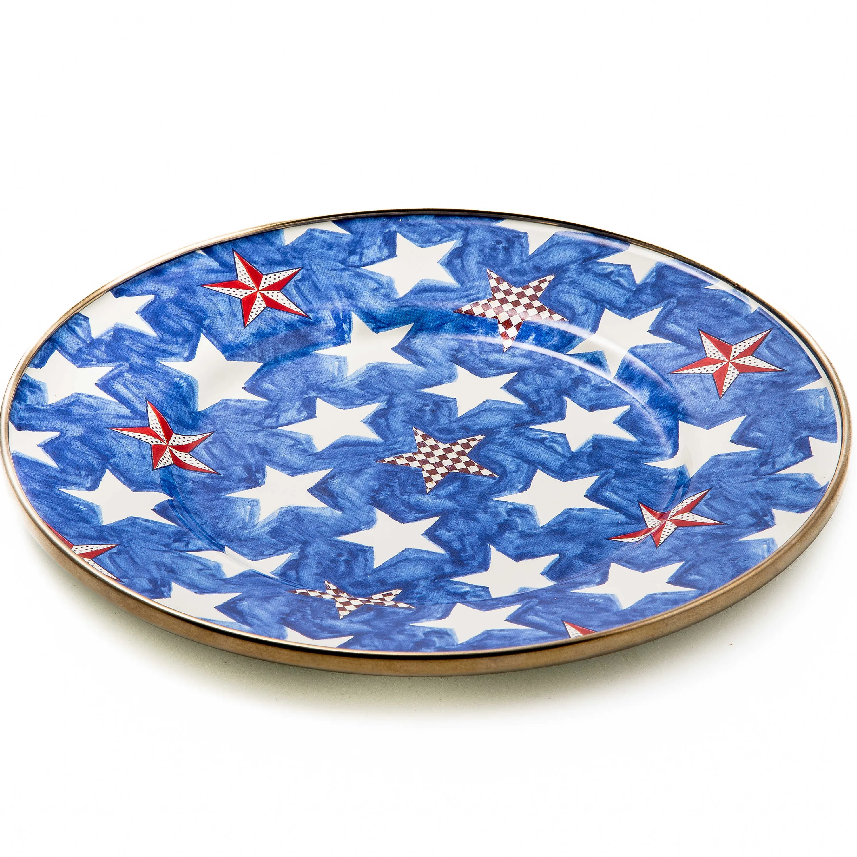 Royal Star Enamel Salad/Dessert Plate