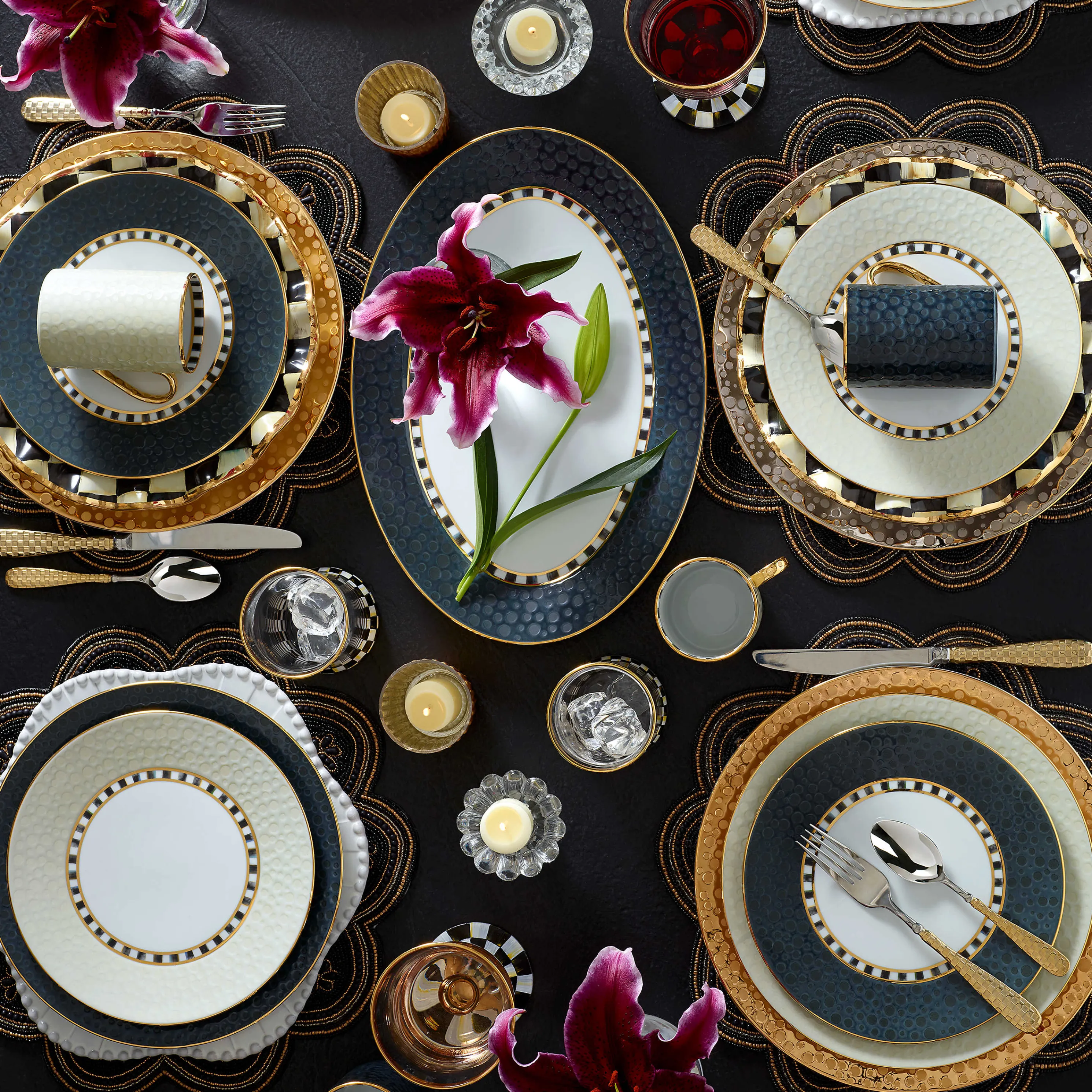 Soho Dinner Plate - Midnight