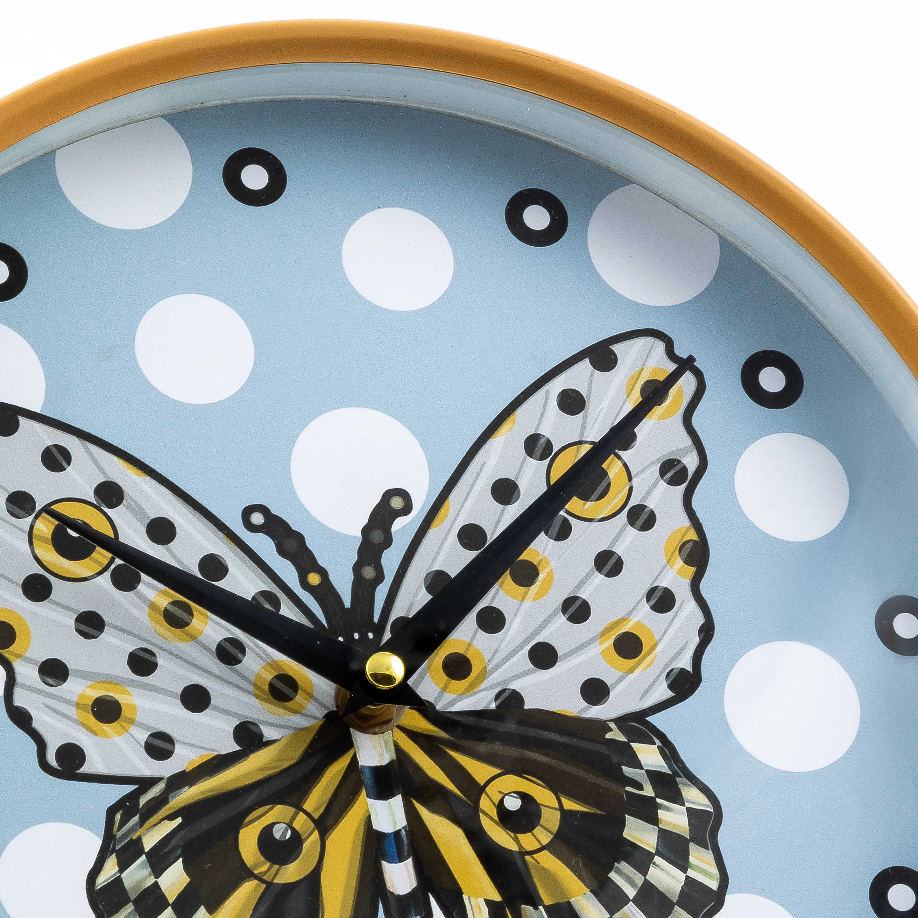 Spot On Butterfly Wall Clock