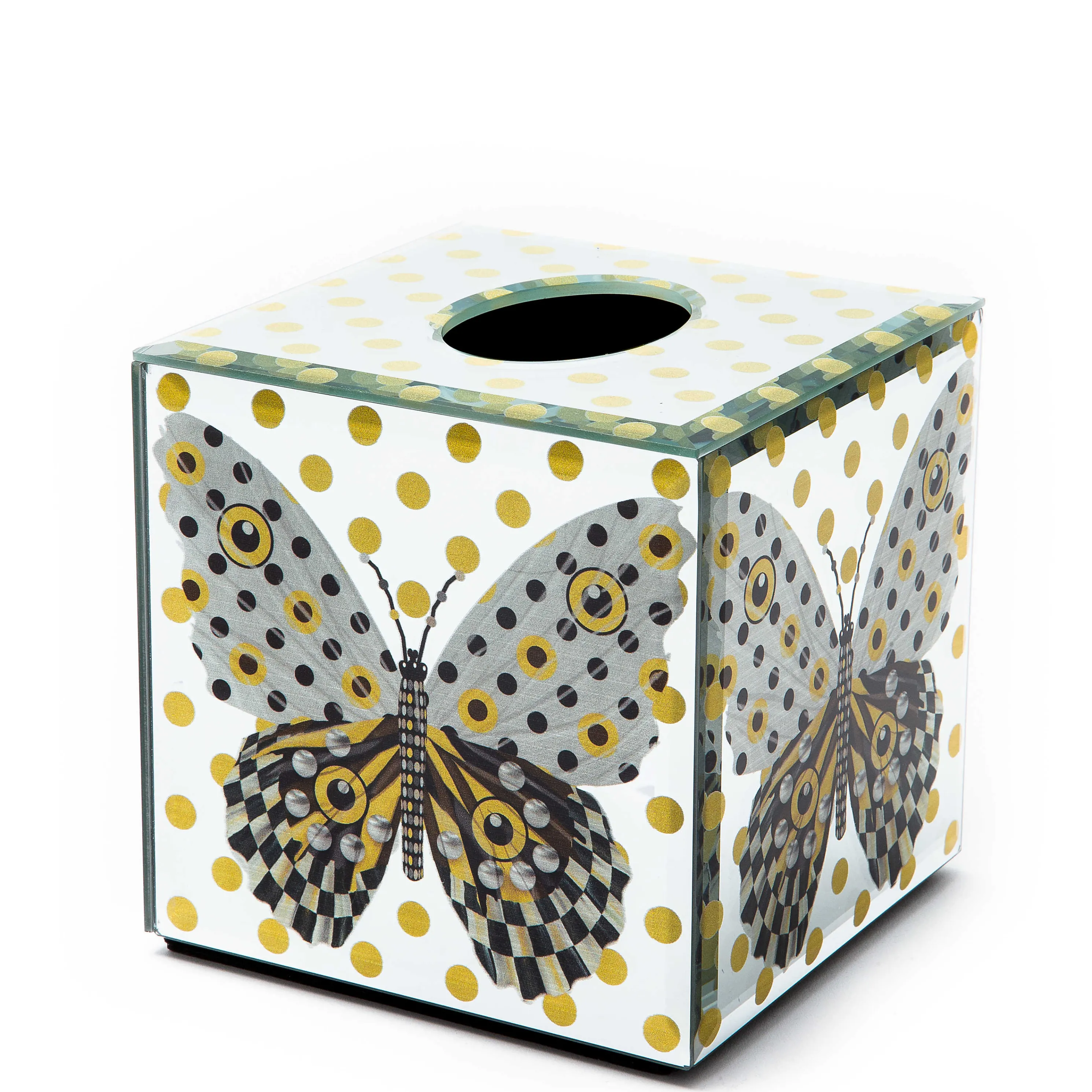 Spot On Butterfly Boutique Tissue Box Cover