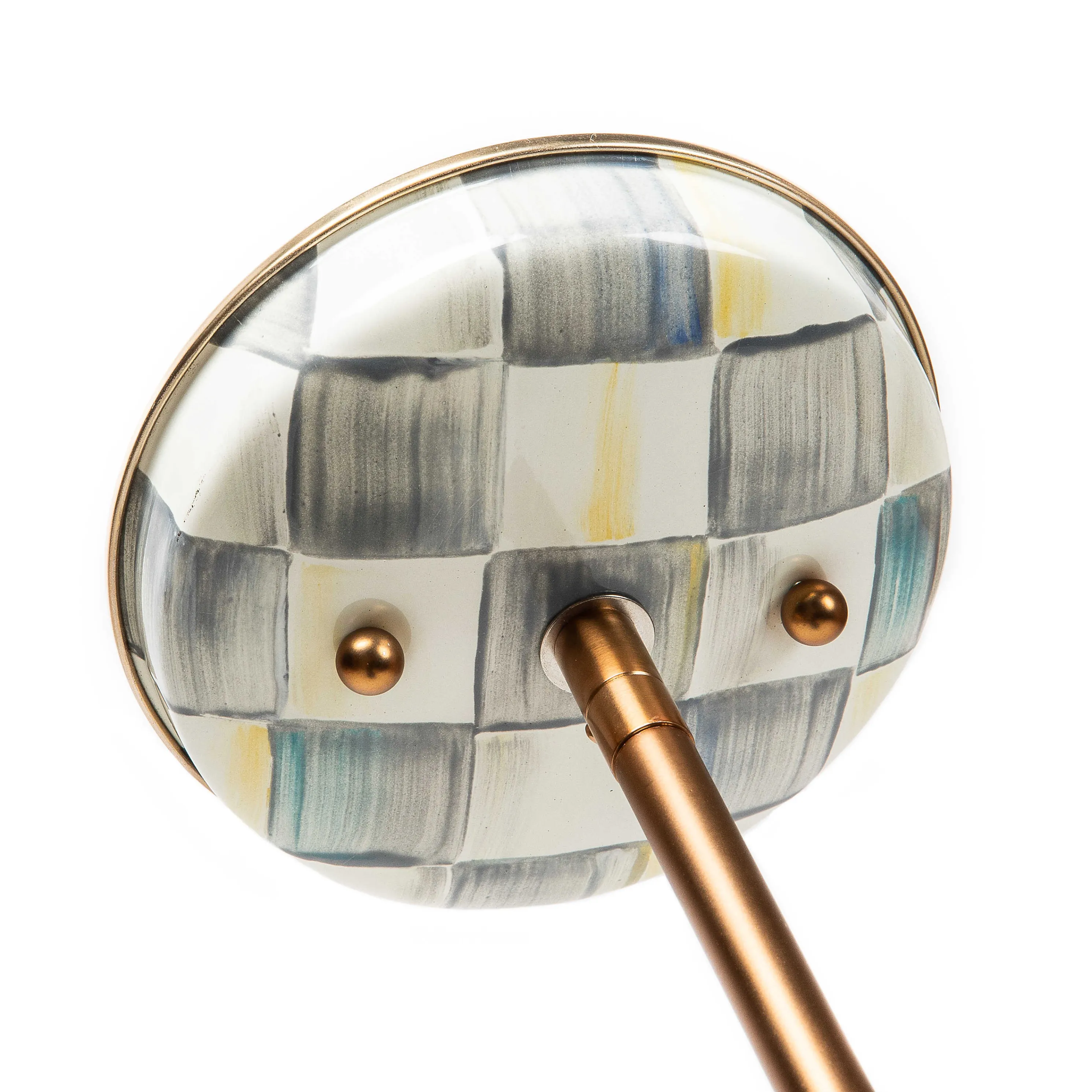 Sterling Check Barn Pendant Lamp -18