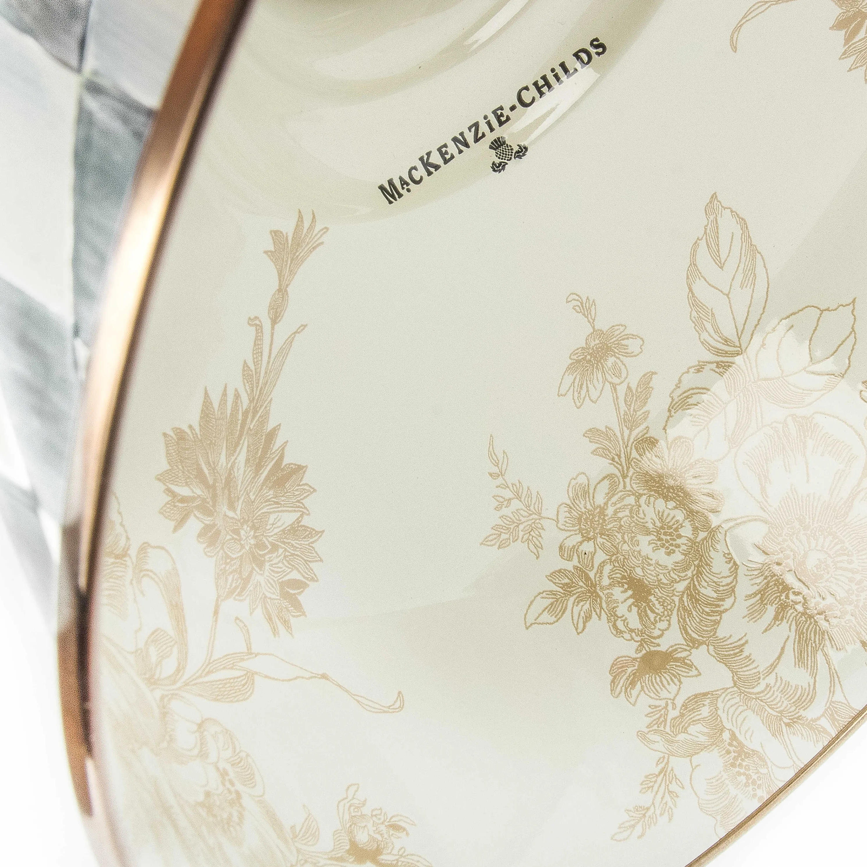 Sterling Check Enamelware Barn Sconce