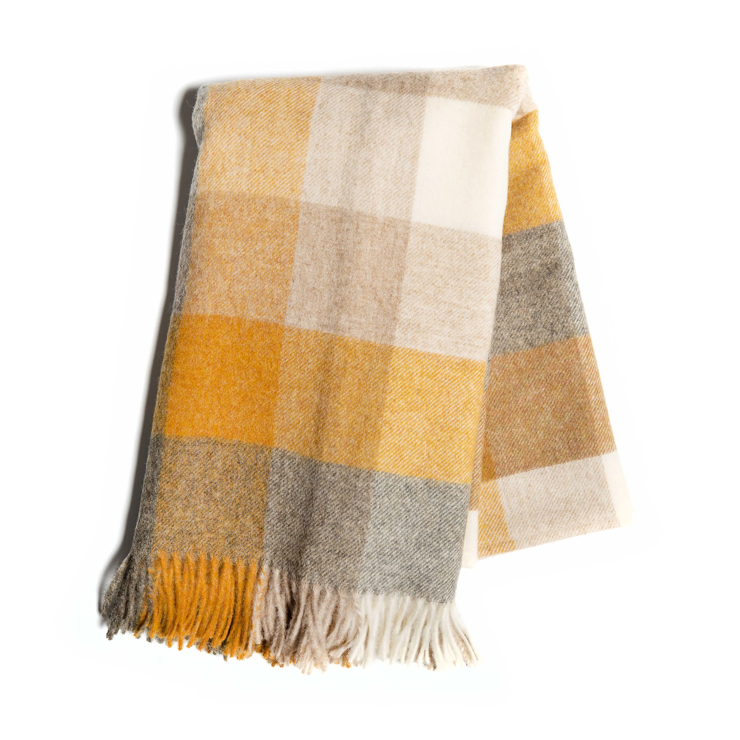 Sunset Plaid Throw
