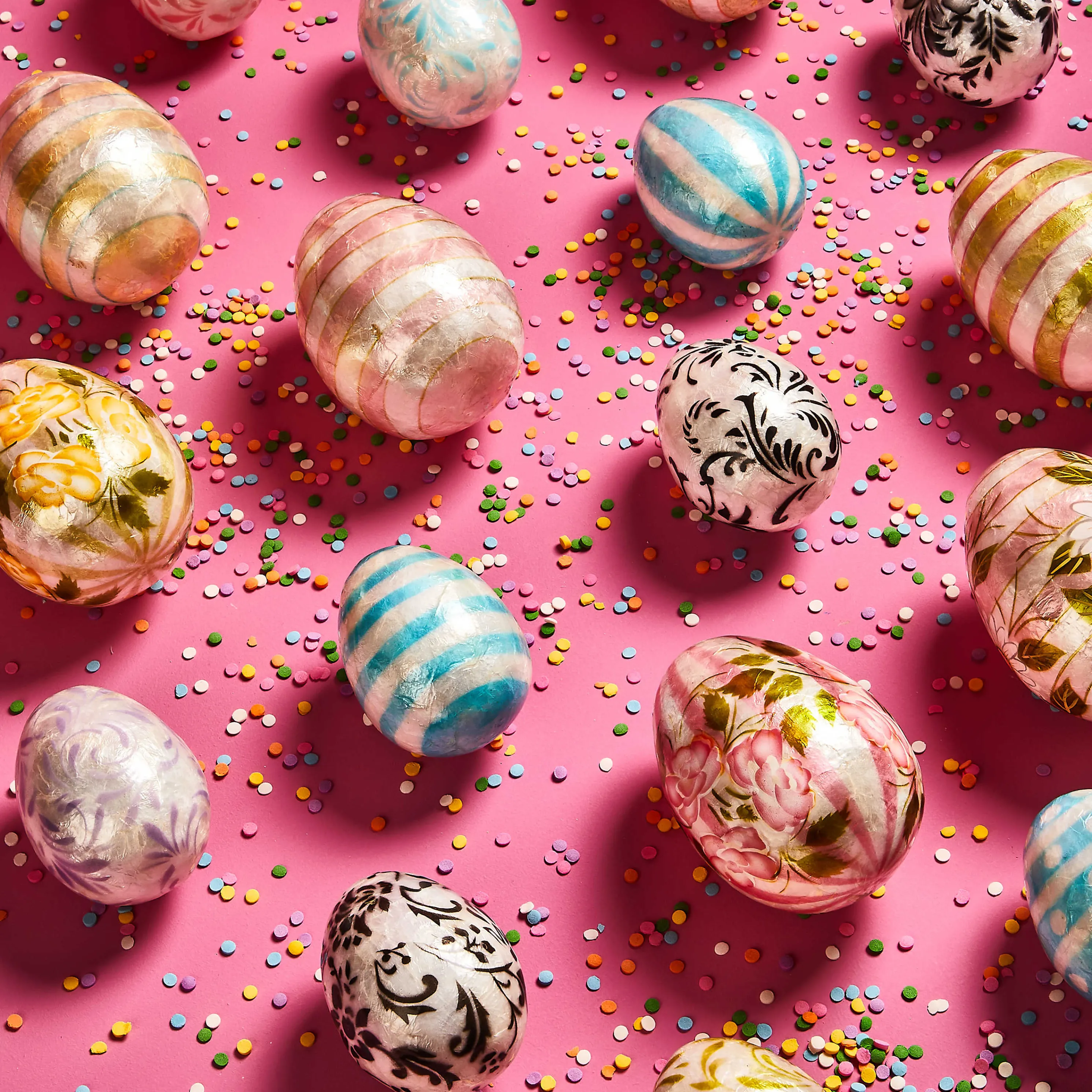 Sweet Shop Aqua Eggs - Set Of 4