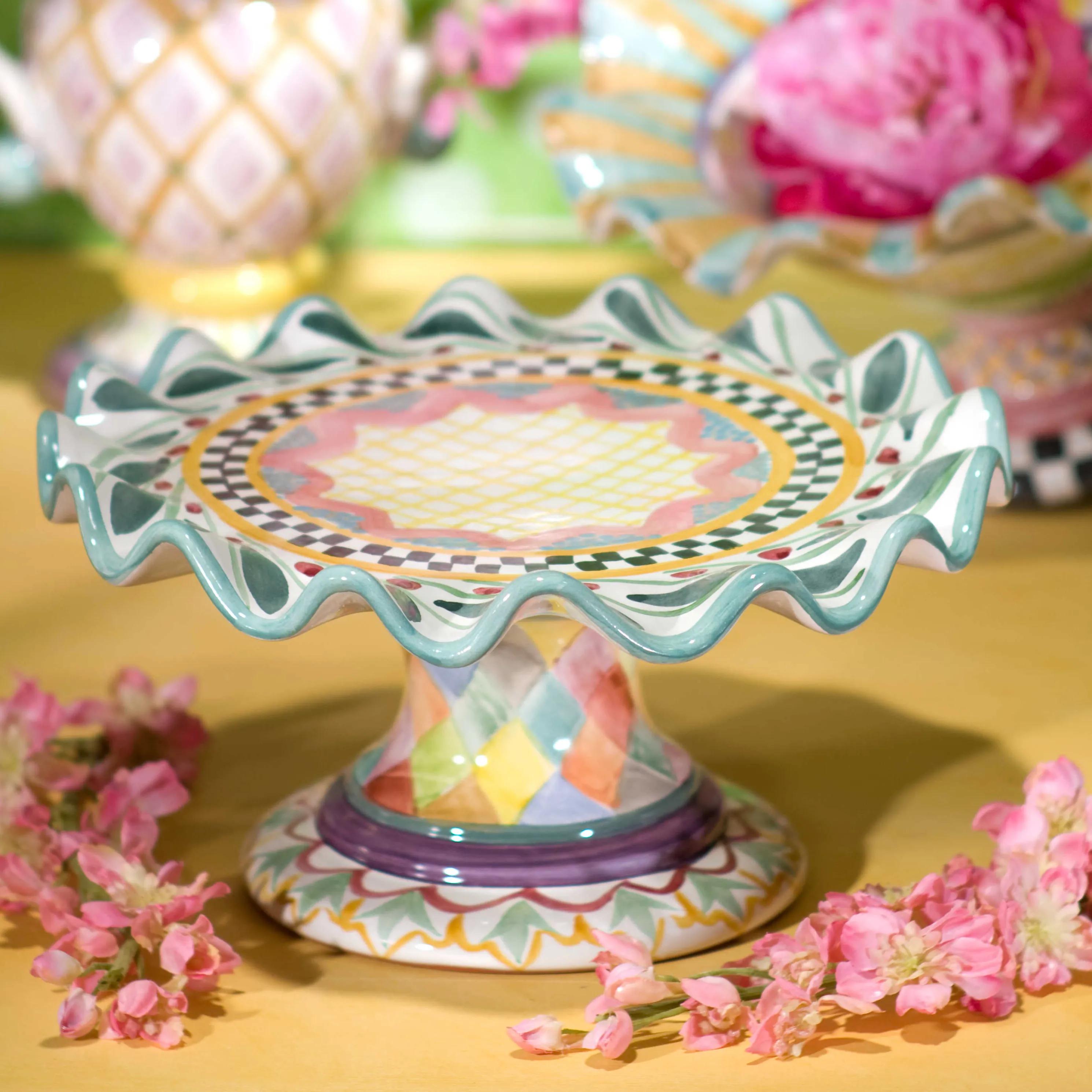 Taylor Fluted Cake Stand - Odd Fellows