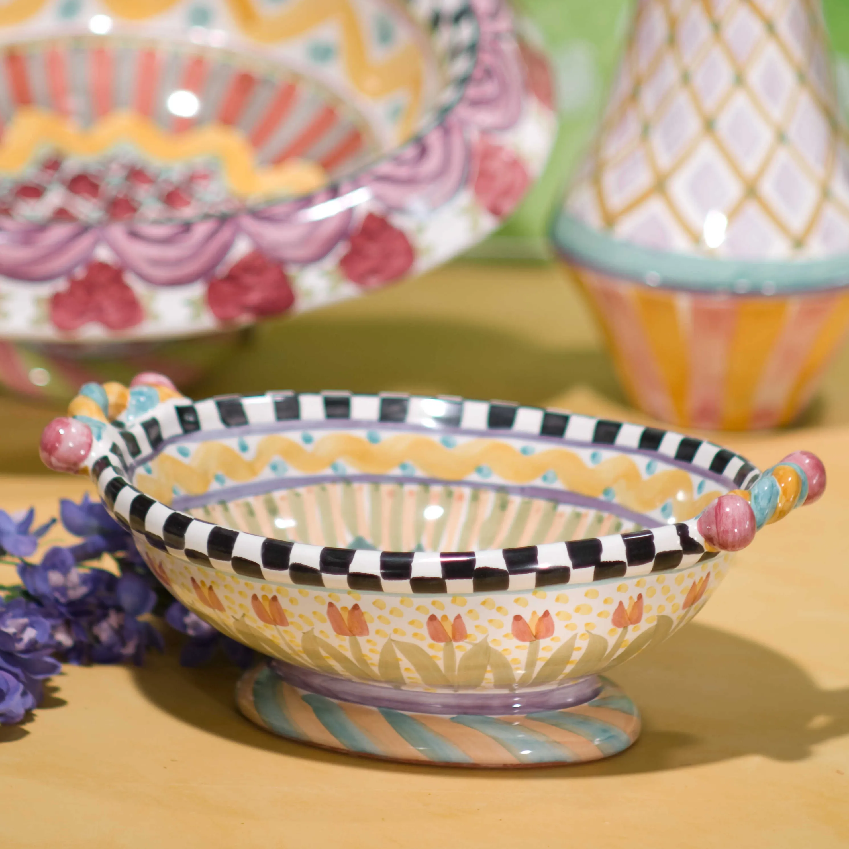 Taylor Large Footed Serving Dish - Odd Fellows