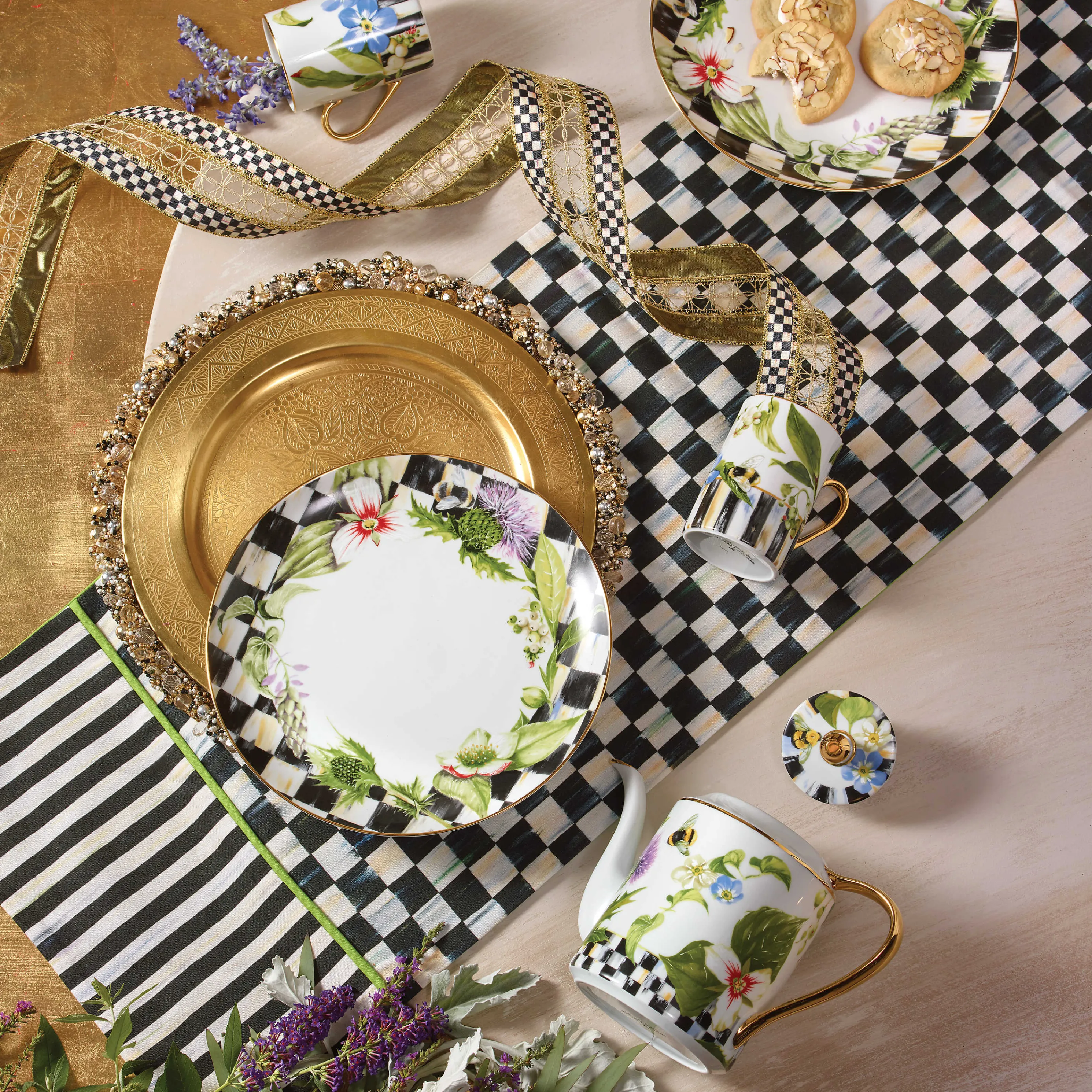 Thistle & Bee Teapot