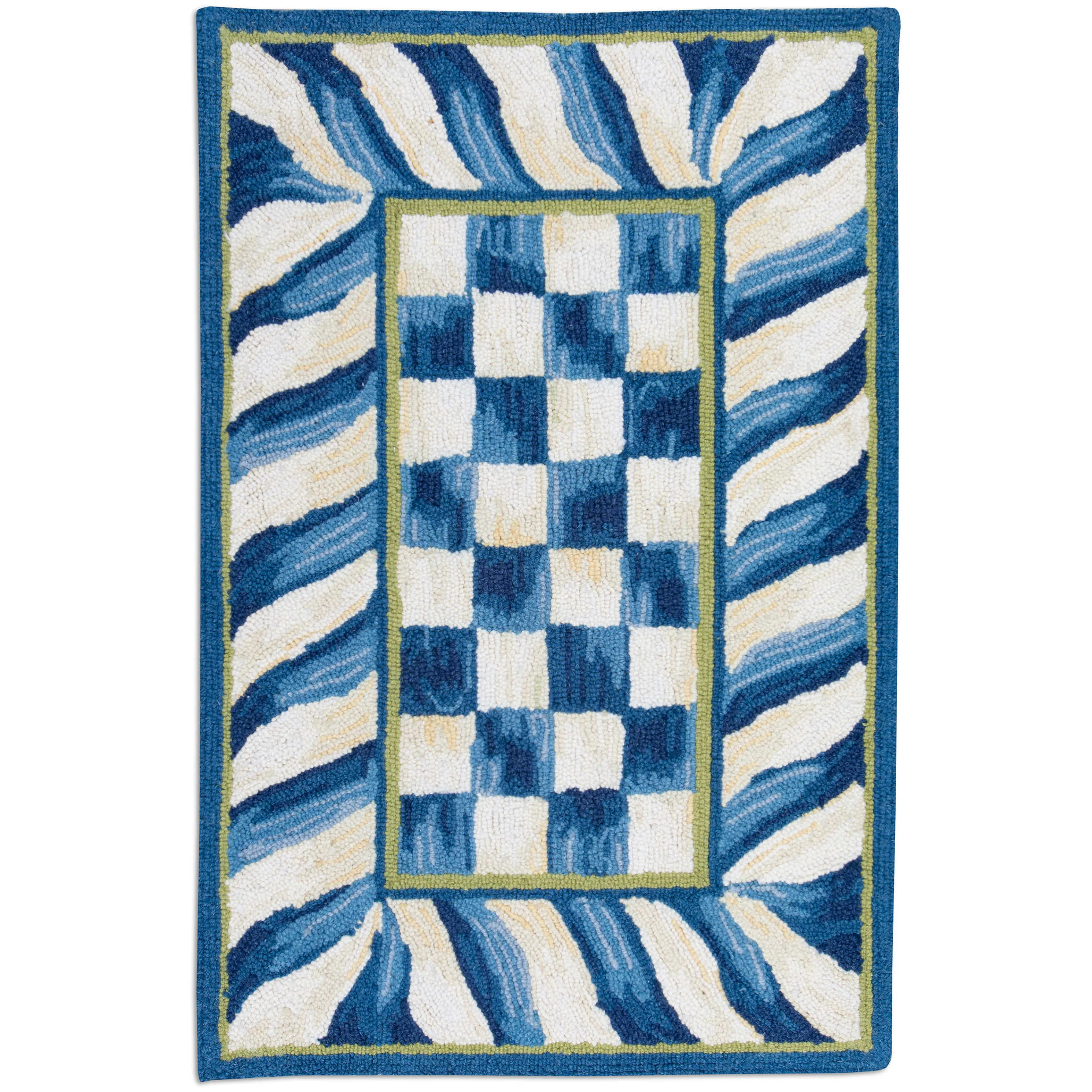 Truly Royal Check Rug - 2' X 3'