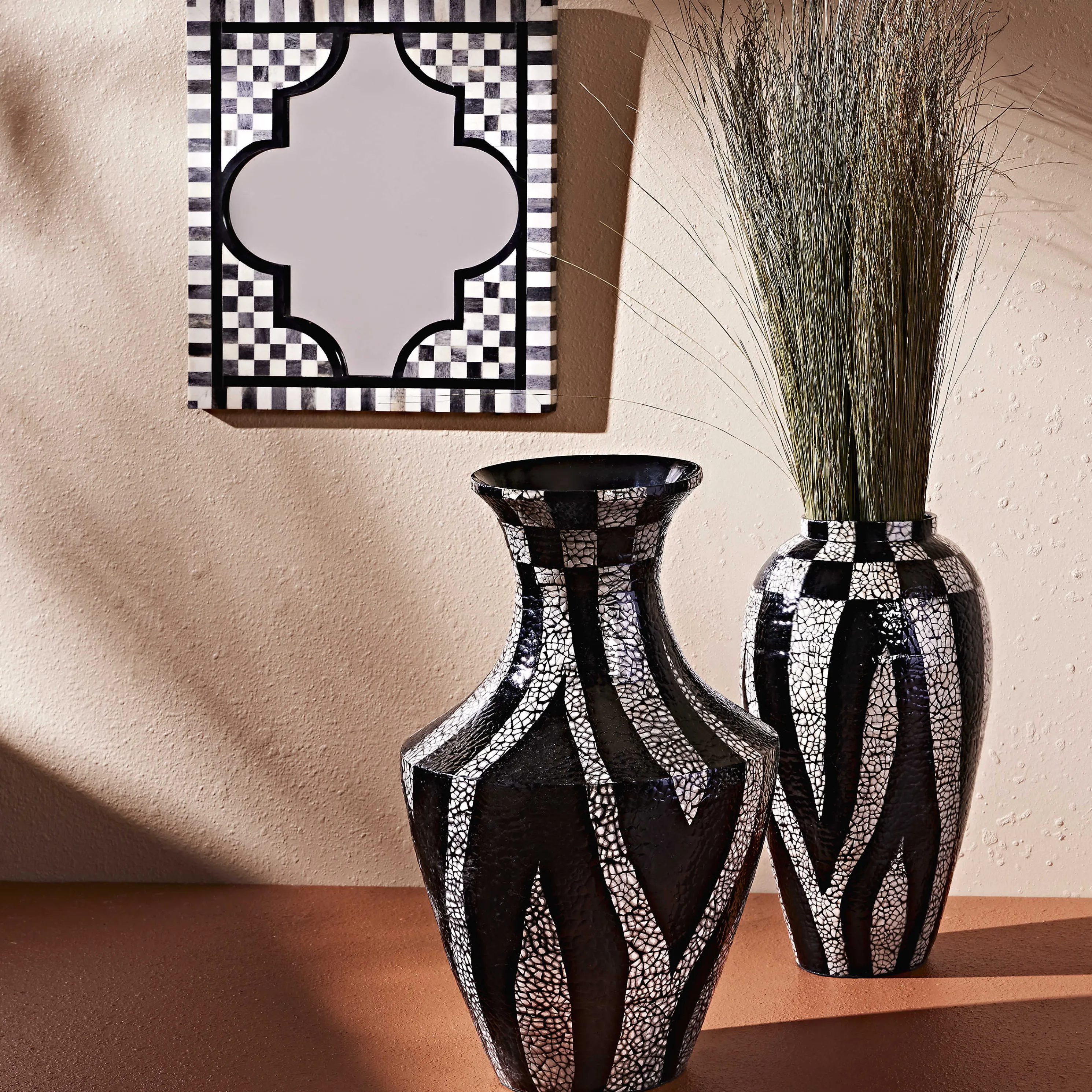 Zebra Vase